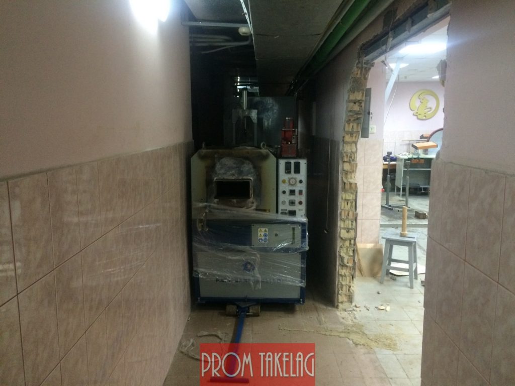 Складний такелаж на Київському ювелірному заводі